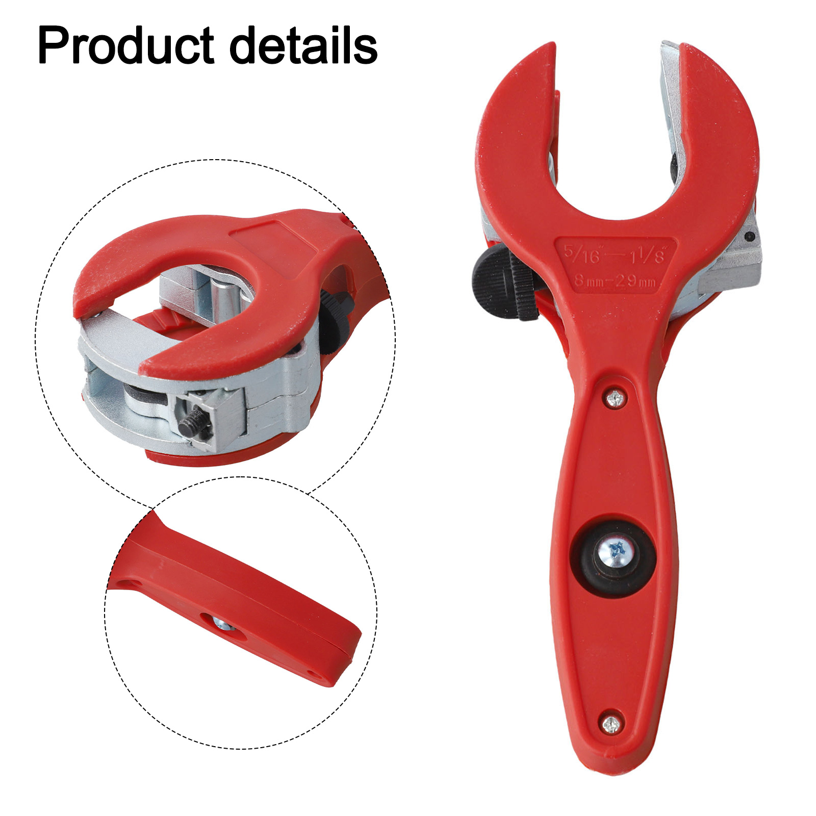 Pipe Cutter Ratchet - Koperen pijpsnijder Ratelbuissnijder Veilige en comfortabele