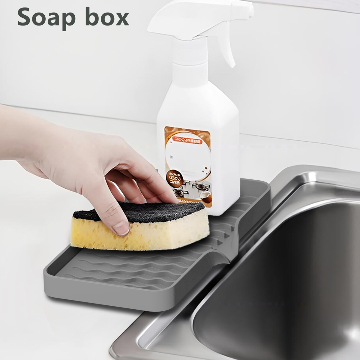 Silicone Tap Washer - Siliconen Kraan Mat Aanrecht Lade Zeepdispenser