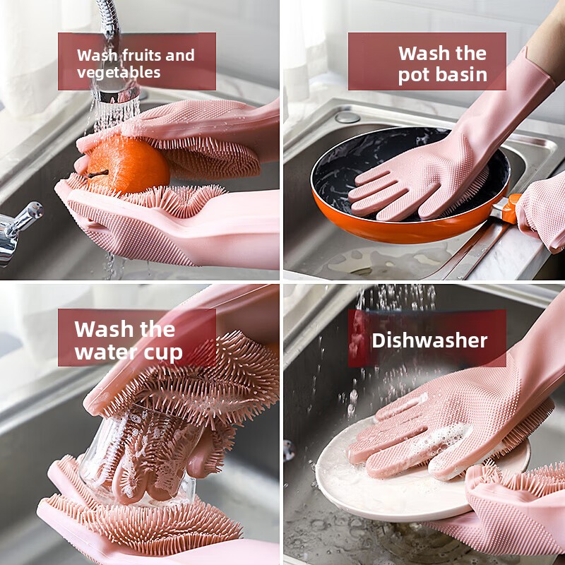 Siliconen afwashandschoenen, m - Silicone Tap Washer recensie en prijs