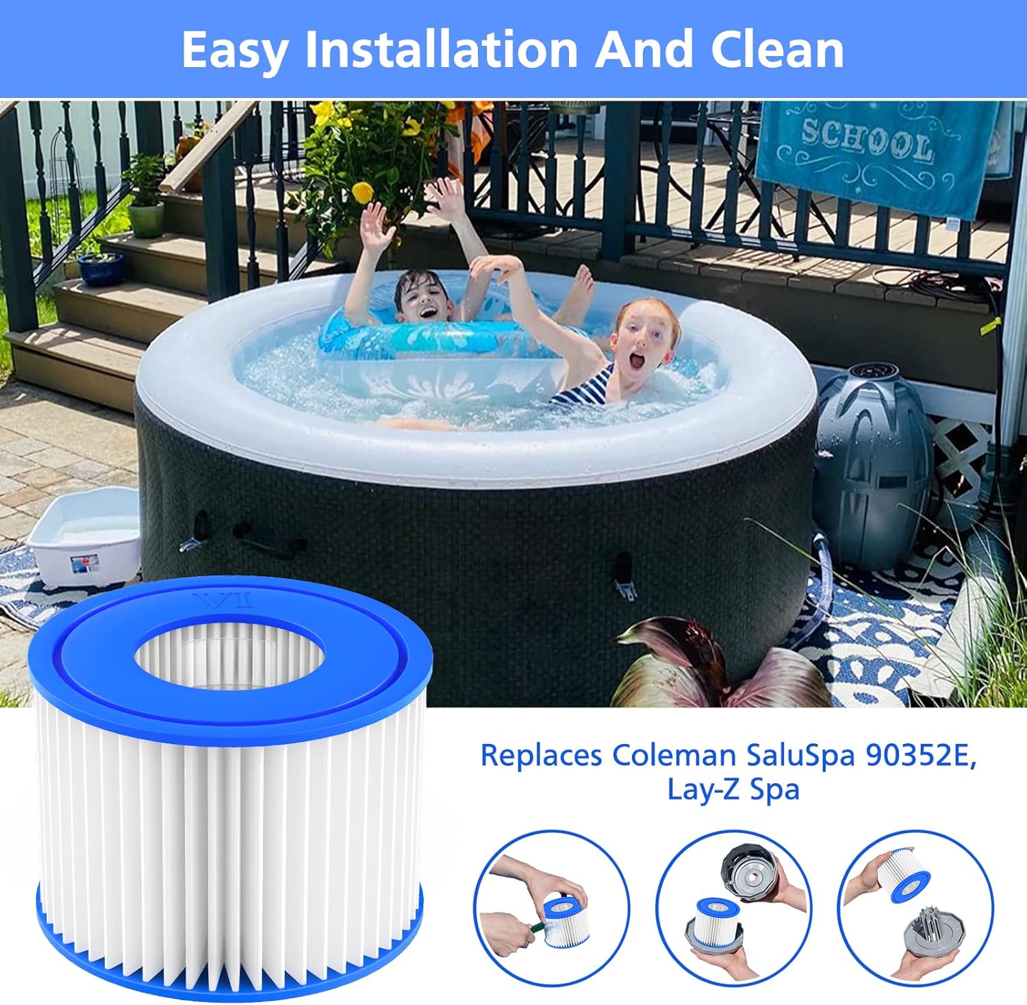 Filter voor jacuzzi, spa-filte - Basin Mixer Cartridge recensie en prijs